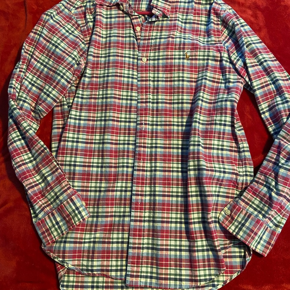 Polo button down.